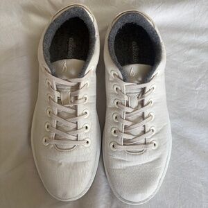 Allbirds Men's Wool Piper Woven Natural White 10 Low Sneakers